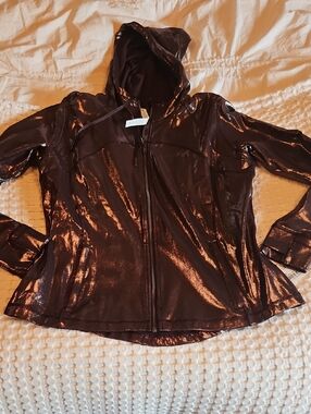 lululemon athletica Shimmer Hooded Define  Jacket in Shine